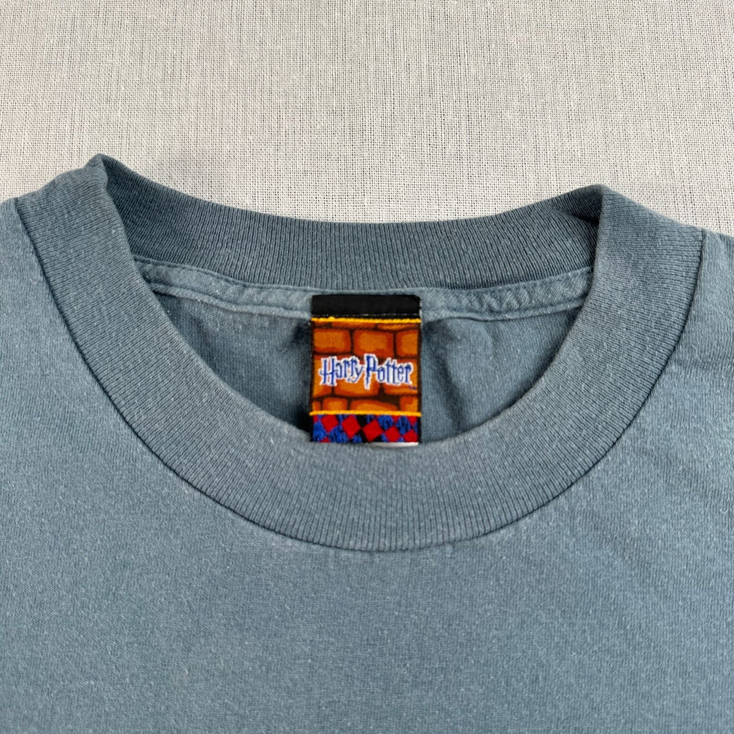 00s ハリーポッター Harry Potter 映画 Tシャツ ホグワーツ 2001 ワーナーブラザーズ m-u-2505-001