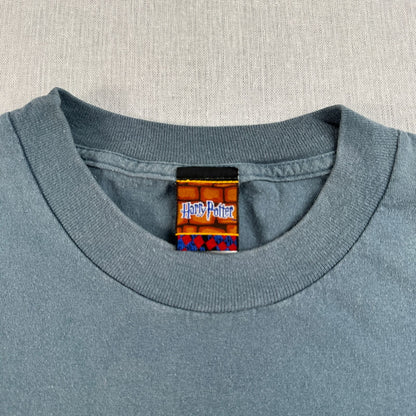 00s ハリーポッター Harry Potter 映画 Tシャツ ホグワーツ 2001 ワーナーブラザーズ m-u-2505-001