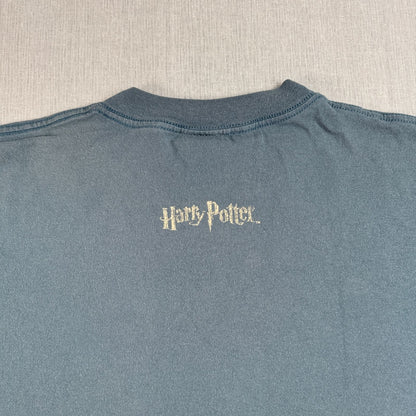 00s ハリーポッター Harry Potter 映画 Tシャツ ホグワーツ 2001 ワーナーブラザーズ m-u-2505-001