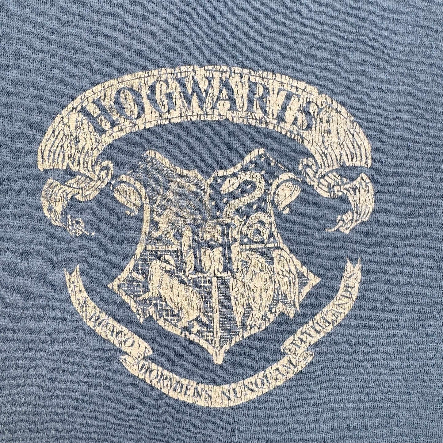 00s ハリーポッター Harry Potter 映画 Tシャツ ホグワーツ 2001 ワーナーブラザーズ m-u-2505-001