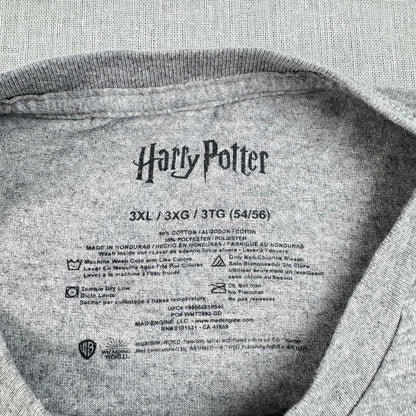 00s 映画 ハリーポッター 薬草学 HERBOLOGY Tシャツ ホグワーツ グレー マンドレイク Harry Potter 3XL グレー 汚れあり m-u-2505-005