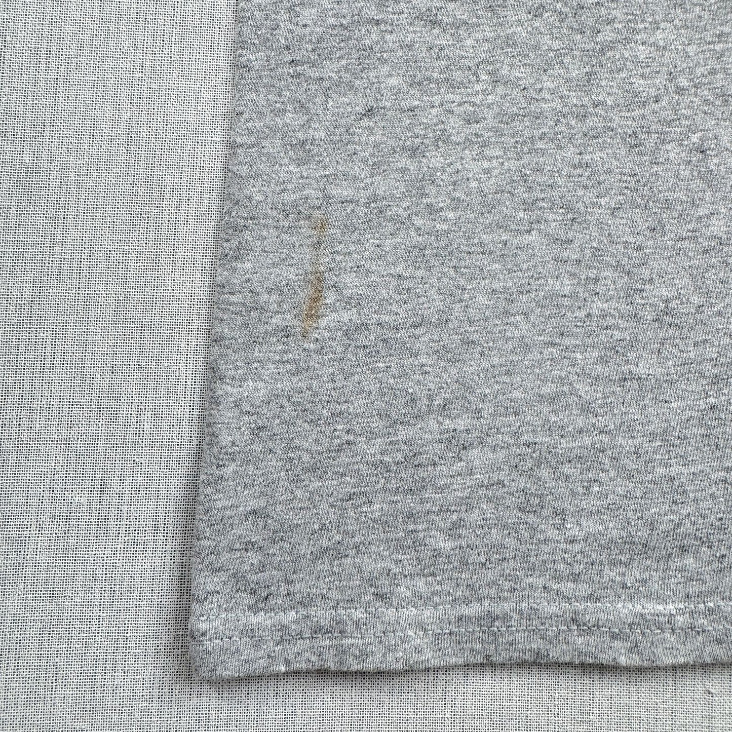 00s 映画 ハリーポッター 薬草学 HERBOLOGY Tシャツ ホグワーツ グレー マンドレイク Harry Potter 3XL グレー 汚れあり m-u-2505-005