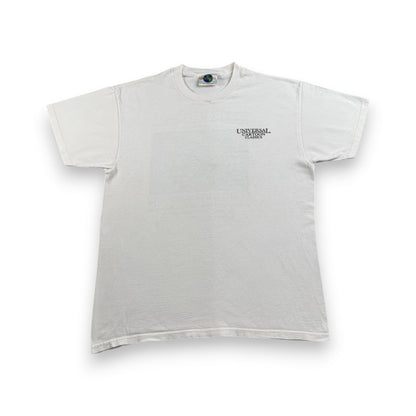 90s ユニバーサル ロッキーとブルウィンクルの大冒険 Tシャツ The Adventures of Rocky and Bullwinkle and Friends 白 m-u-2505-027