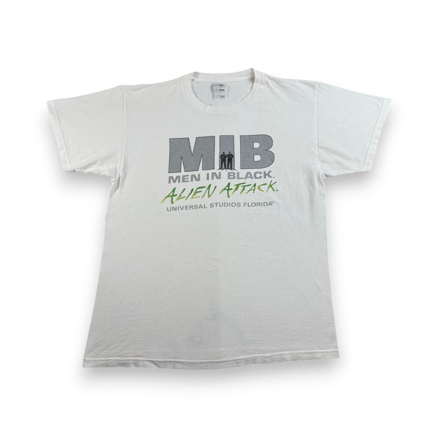 00s MIB メンインブラック 映画 ムービー Tシャツ 白 L m-u-2505-049