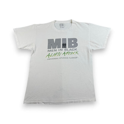 00s MIB メンインブラック 映画 ムービー Tシャツ 白 L m-u-2505-049