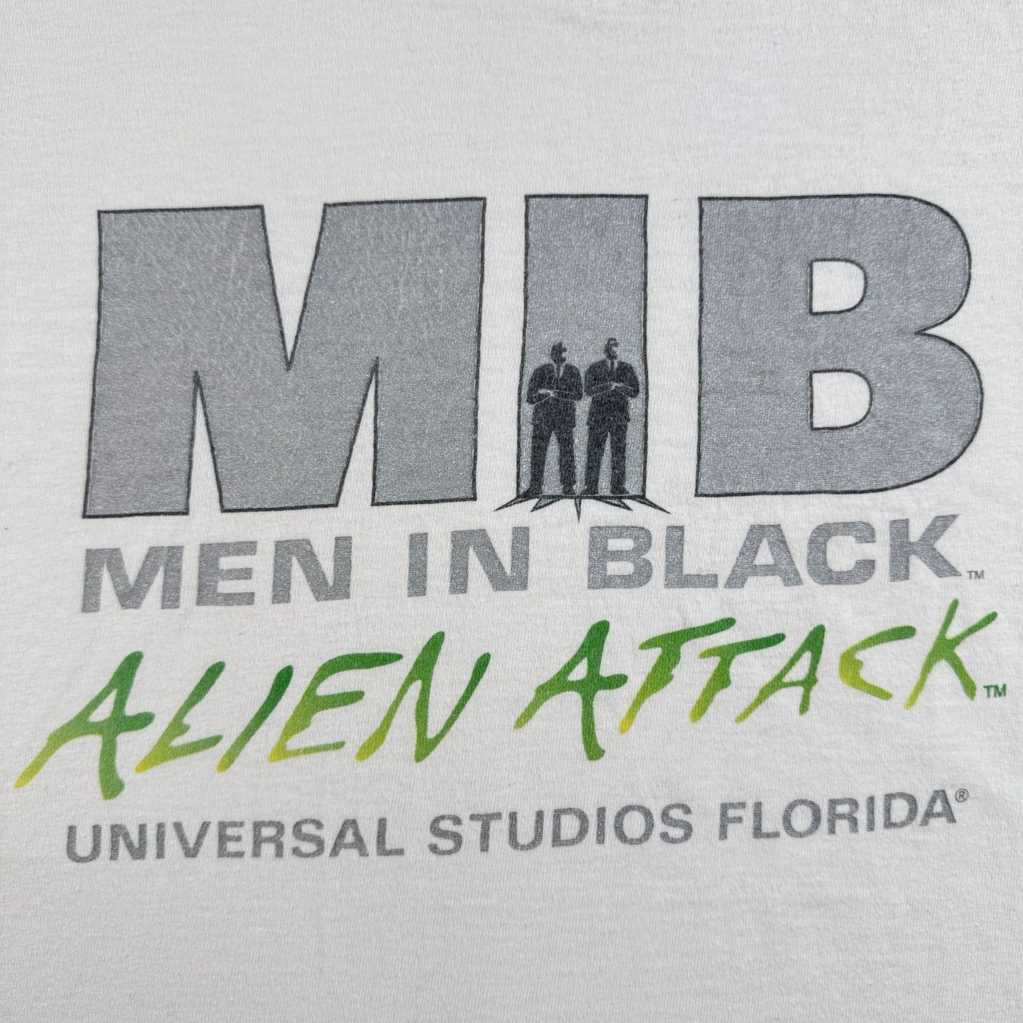 00s MIB メンインブラック 映画 ムービー Tシャツ 白 L m-u-2505-049