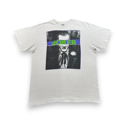 00s バットマン The Joker ジョーカー 映画 Tシャツ DCコミックス 白 デルタ L m-x-2505-013