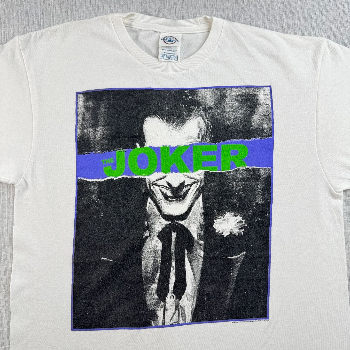 00s バットマン The Joker ジョーカー 映画 Tシャツ DCコミックス 白 デルタ M m-x-2505-005
