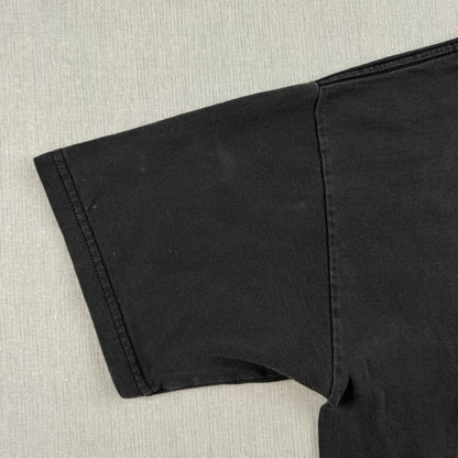 90s 00s TITANIC タイタニック 映画 Tシャツ 黒 ギルダン M レオナルドデカプリオ m-x-2505-019