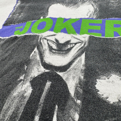 00s バットマン The Joker ジョーカー 映画 Tシャツ DCコミックス 白 デルタ L m-x-2505-013