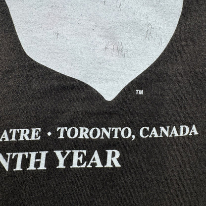 90s オペラ座の怪人 The Phantom of the Opera 映画 ミュージカル Tシャツ 黒 XL フェード 鬼フェード カナダ m-x-2505-020