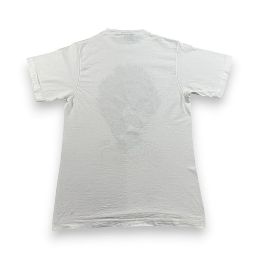 80s 90s BUCKWHEAT our gang Tシャツ 映画T ムービー THE LITTEL RASCALS changes L 白 USA製 シングルステッチ m-t-2505-020