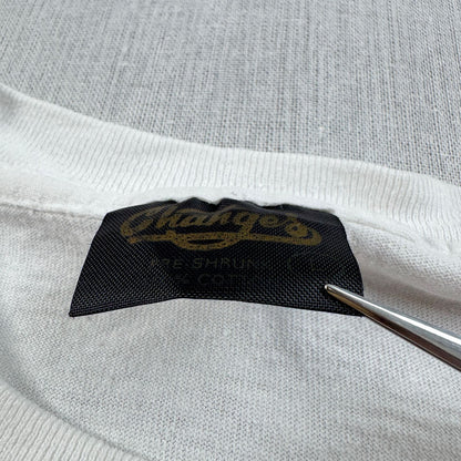 80s 90s BUCKWHEAT our gang Tシャツ 映画T ムービー THE LITTEL RASCALS changes L 白 USA製 シングルステッチ m-t-2505-020