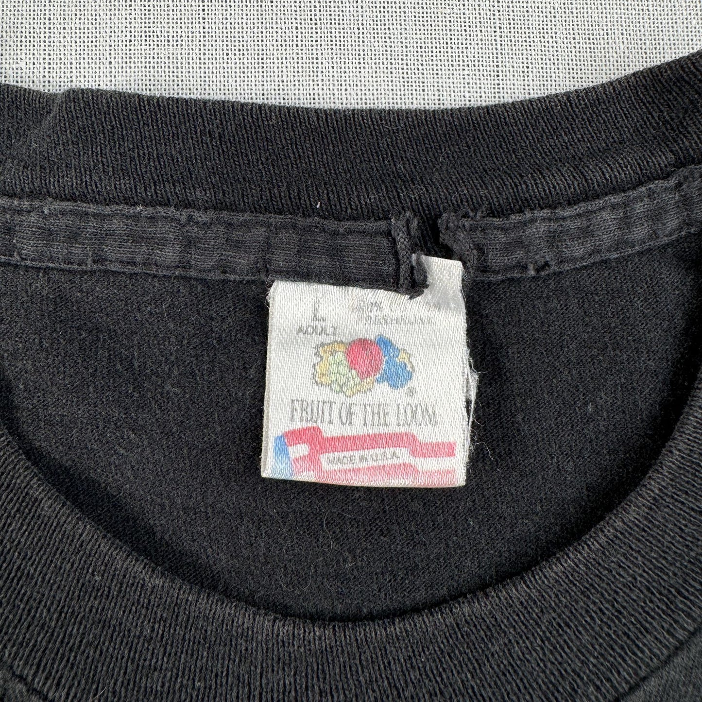 90s Tシャツ USA製 Dixie Nightmares ナイトメア 黒 シングルステッチ o-u-2505-002