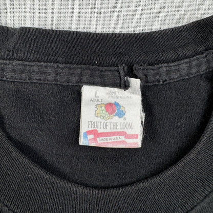 90s Tシャツ USA製 Dixie Nightmares ナイトメア 黒 シングルステッチ o-u-2505-002