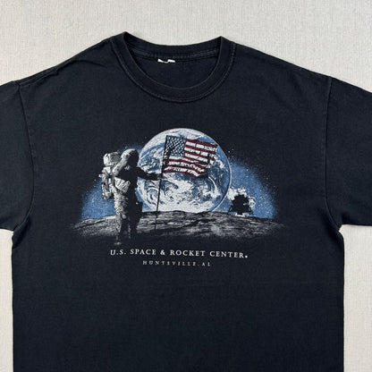 00s 宇宙 ロケット Tシャツ 月 us space rocket center huntsville アメリカ o-u-2505-009