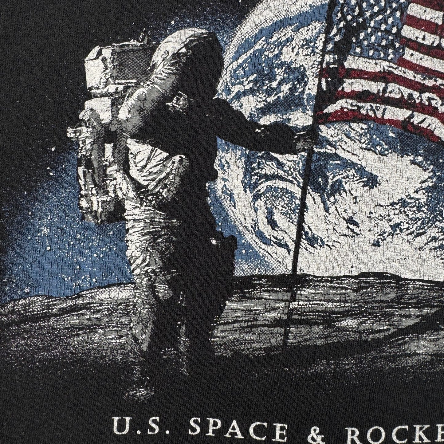 00s 宇宙 ロケット Tシャツ 月 us space rocket center huntsville アメリカ o-u-2505-009