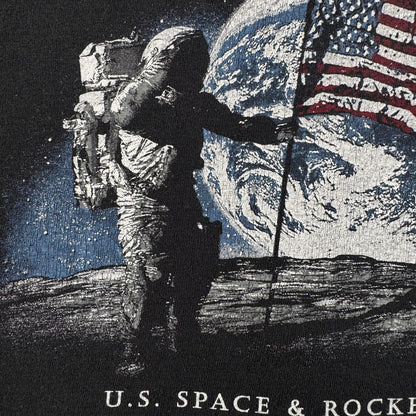 00s 宇宙 ロケット Tシャツ 月 us space rocket center huntsville アメリカ o-u-2505-009