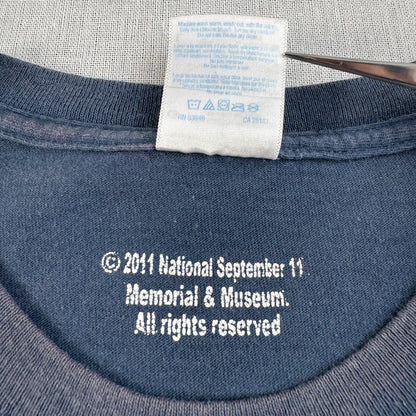 I LOVE NY アイラブニューヨーク 911 メモリアル ネイビー ハート Tシャツ L 2011 o-u-2505-011