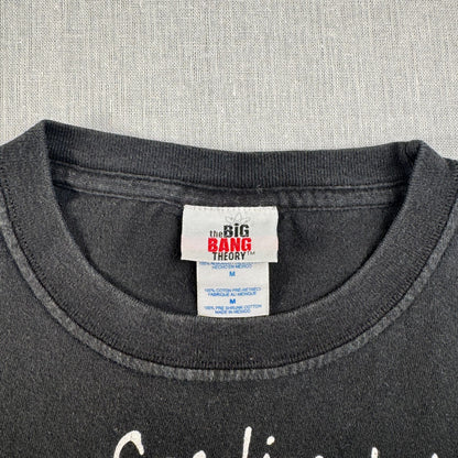 ビックバンセオリー シェルドン Tシャツ the big bang theory ワーナーブラザーズ 黒 M o-u-2505-010