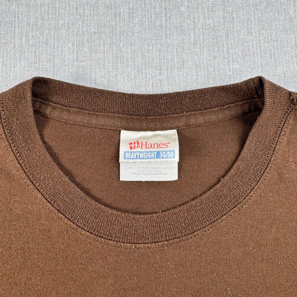 00s 映画 4 Star Theatre Tシャツ ブラウン 茶色 XL サンフランシスコ o-u-2505-012