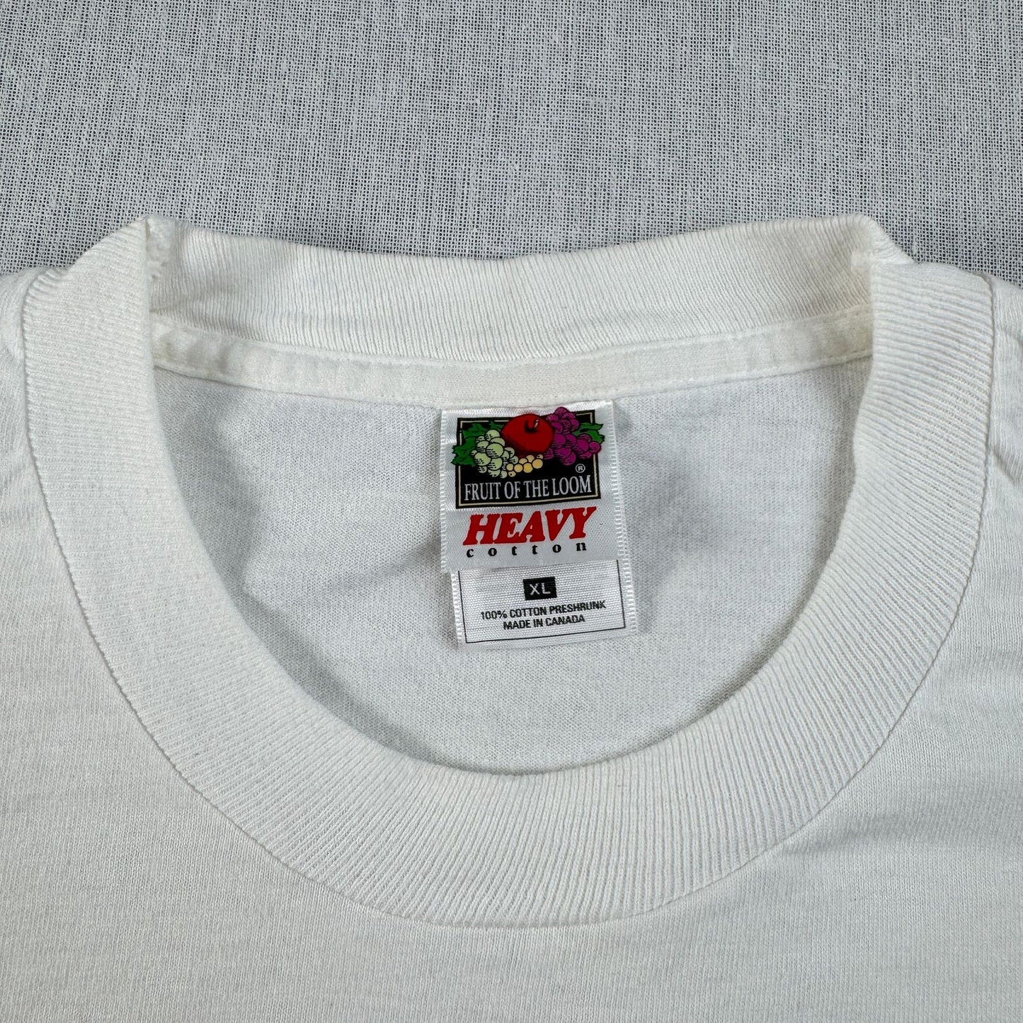 90s Tシャツ グラフ 数式 白 カナダ製 デンマーク アートT シングルステッチ o-u-2505-015