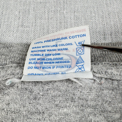 90s 00s ノートルダム大学 フットボール Tシャツ グレー USA製 L o-u-2505-017