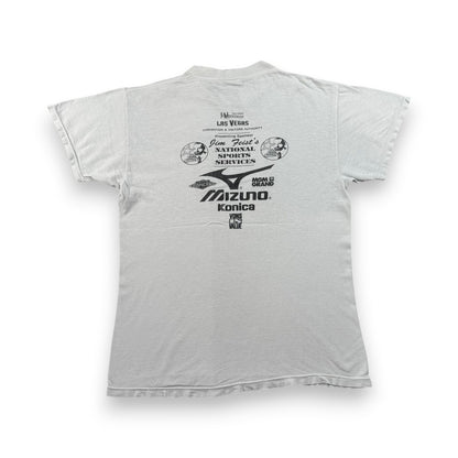 90s マラソン プロモT ラスベガスマラソン ミズノ JAL KONICA Tシャツ 1999 TULTEX o-u-2505-019