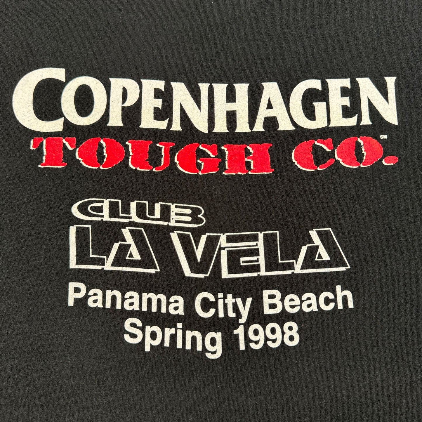 90s 噛みタバコ プロモT コペンハーゲン copenhagen TOUCH CO Tシャツ anvil XL USA 黒 シングルステッチ o-u-2505-020