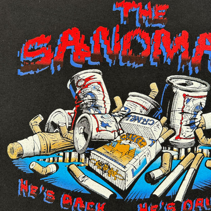 90s 00s プロレス ECW Sandman Drunk 24-7 サンドマン Tシャツ 2000 XXL 酒 タバコ camel o-u-2505-021