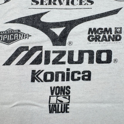 90s マラソン プロモT ラスベガスマラソン ミズノ JAL KONICA Tシャツ 1999 TULTEX o-u-2505-019