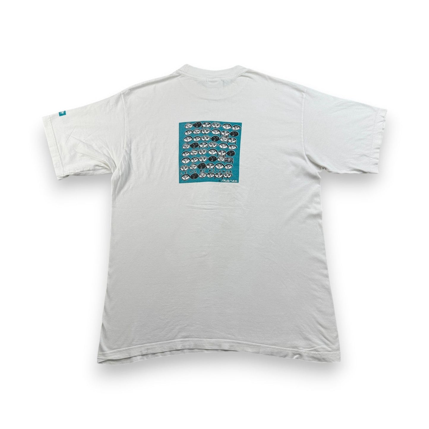 90s 00s Unicef ユニセフ Tシャツ アートT 白 L o-u-2505-023