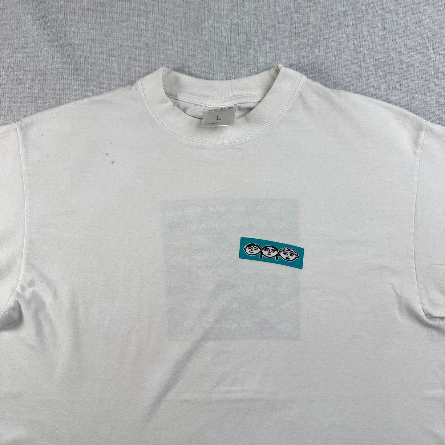90s 00s Unicef ユニセフ Tシャツ アートT 白 L o-u-2505-023