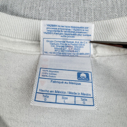 00s 星条旗 犬 SPCA ダルメシアン YAZBEK spcai Tシャツ 白 L o-u-2505-024