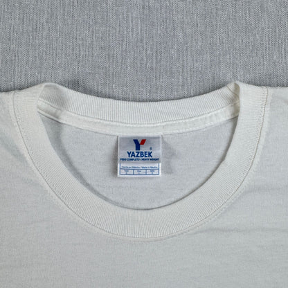 00s 星条旗 犬 SPCA ダルメシアン YAZBEK spcai Tシャツ 白 L o-u-2505-024