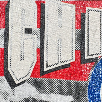 90s メジャーリーグ MLB シカゴ カブス CUBS USA製 グレー リンガー Tシャツ XL シングルステッチ o-u-2505-027
