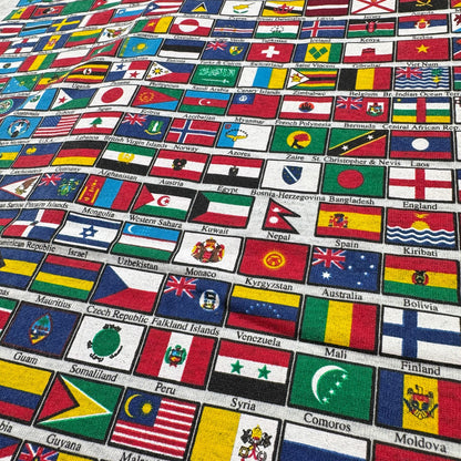 90s 企業T Tシャツ brockport 国旗 グレー USA製 GILDAN L o-u-2505-028