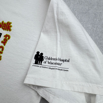 2003年 Children's Hospital of Wisconsin チャリティーラン Tシャツ アメリカ 白 XL o-u-2505-032