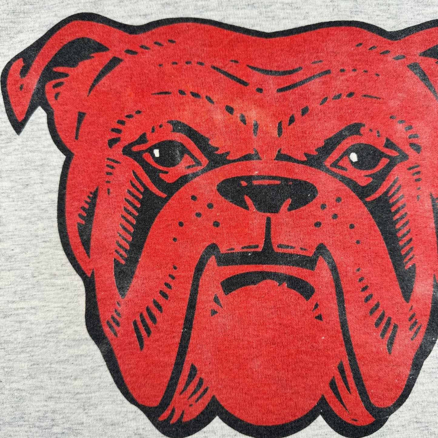 90s RED DOG 企業T ビール Tシャツ グレー USA製 ロゴ ブルドッグ シングルステッチ o-u-2505-034