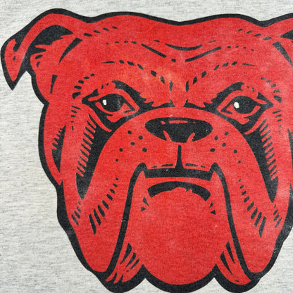 90s RED DOG 企業T ビール Tシャツ グレー USA製 ロゴ ブルドッグ シングルステッチ o-u-2505-034