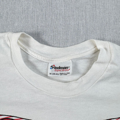 80s 90s Ollie's Follies イランコントラ事件 政治風刺Tシャツ USA製 M stedman シングルステッチ o-u-2505-039