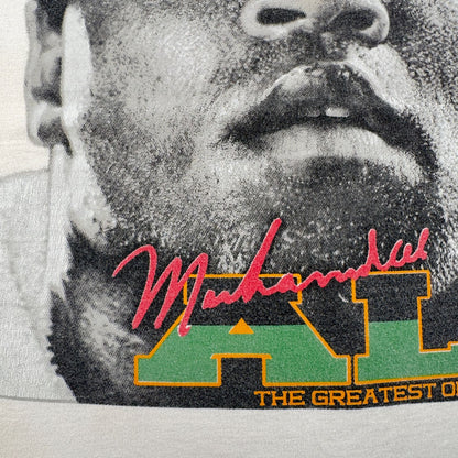 00s モハメドアリ 偉人 ボクシング Muhammad Ali Tシャツ XL 白 o-u-2505-040