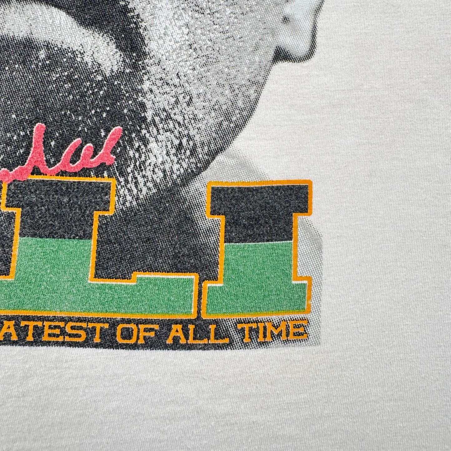 00s モハメドアリ 偉人 ボクシング Muhammad Ali Tシャツ XL 白 o-u-2505-040