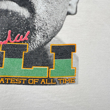 00s モハメドアリ 偉人 ボクシング Muhammad Ali Tシャツ XL 白 o-u-2505-040