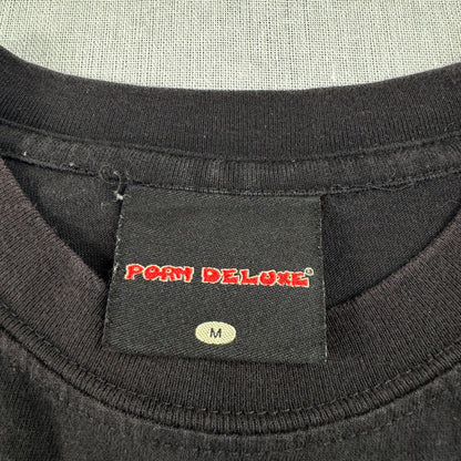 90s 00s ベティペイジ Fashion Victim PORN DELUXE Tシャツ Spiderwoman Seductress ローブロウアート ピンナップガール M o-u-2505-043
