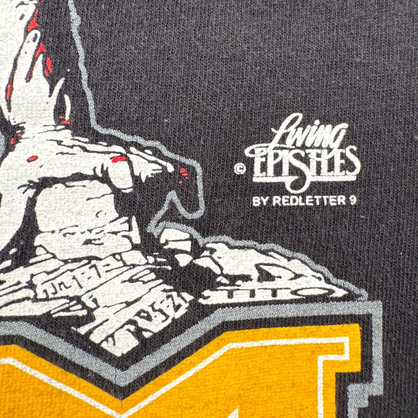 00s LORD'S GYM キリスト ローズジム Tシャツ ベンチプレス ジーザス his pain your gain M 黒 o-u-2505-044
