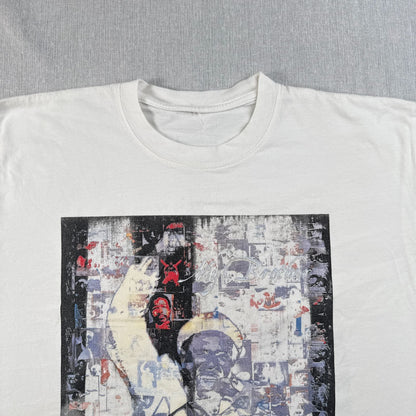 マーヴィンゲイ Marvin Gaye メモリアル フォトプリントTシャツ 白 ソウル Tシャツ 白 o-u-2505-046