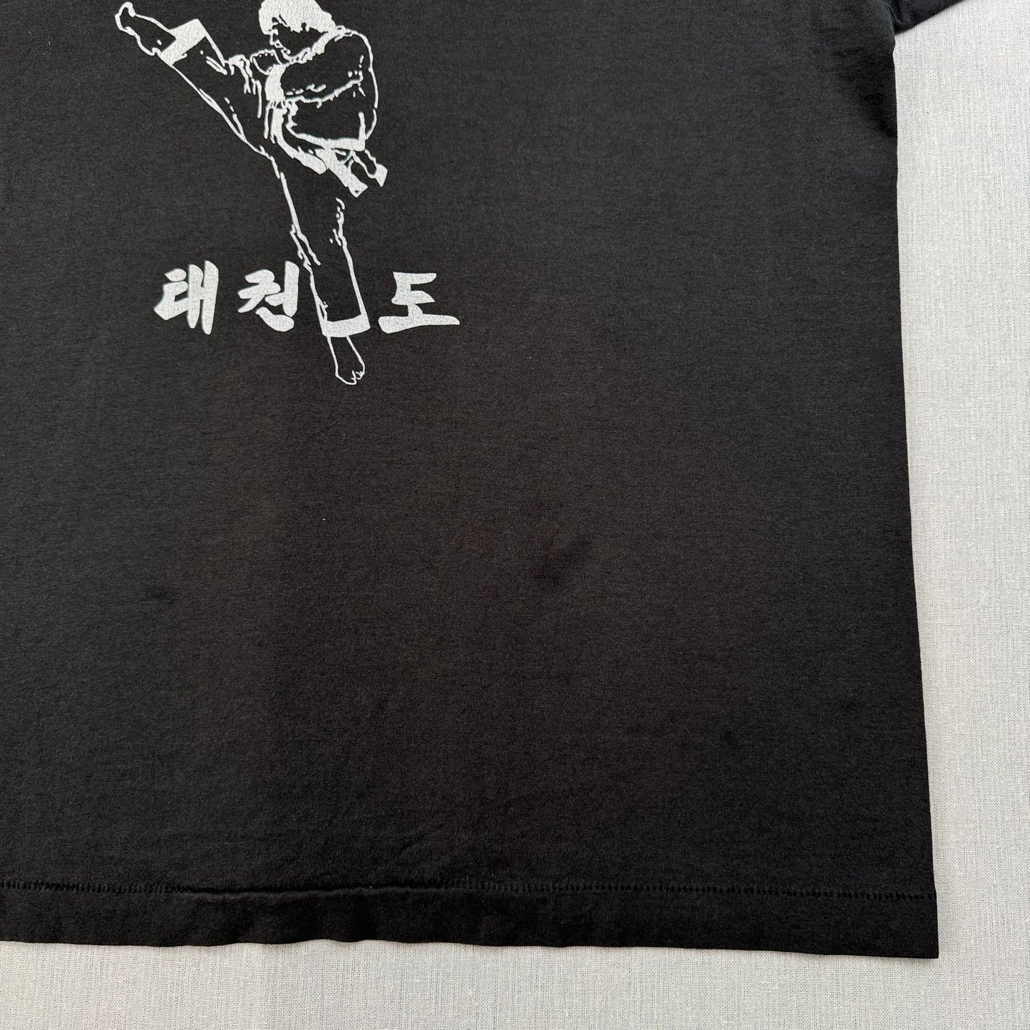 90s 韓国 少林寺 Tシャツ MT KIM championship 1996 シングルステッチ USA製 2XL o-x-2505-001