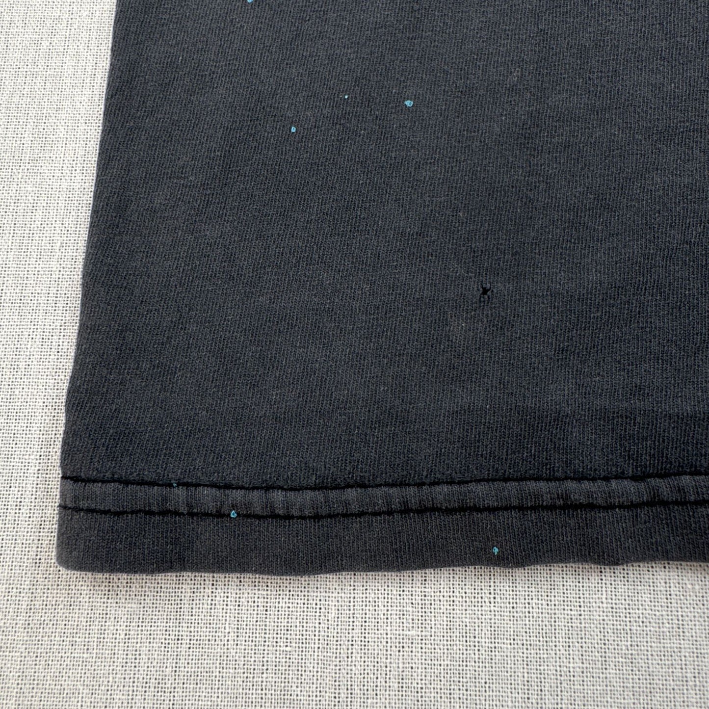 90s Iron Chef 料理の鉄人 パプリカ Tシャツ フェード 黒 M fuji television inc. o-x-2505-005