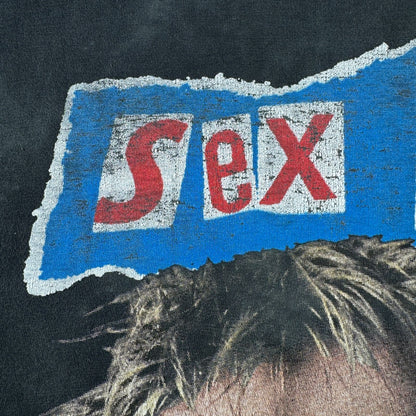 SEX PISTOLS セックスピストルズ バンドTシャツ バンT Tシャツ bootleg 黒 Sid & Johnny フェード 2603-0001